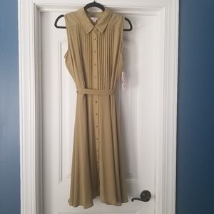 SOLD! Nannete Lepore Dress. Size 10. Jungle Khaki.